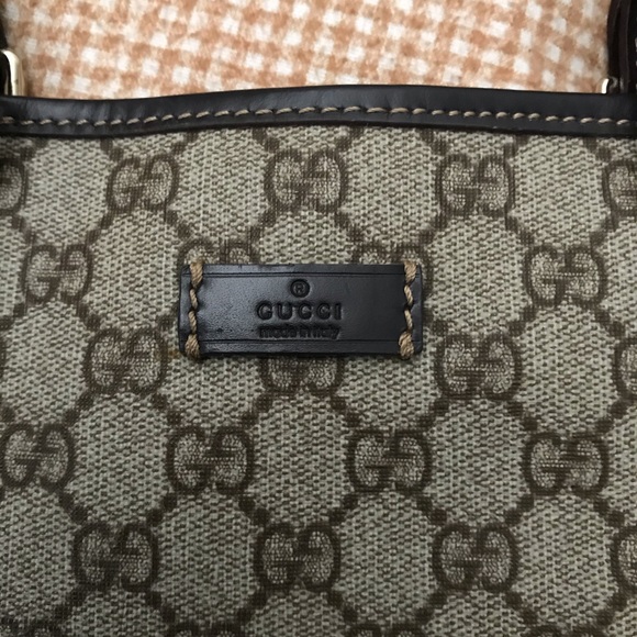 Gucci Monogram Tote - Picture 3 of 8